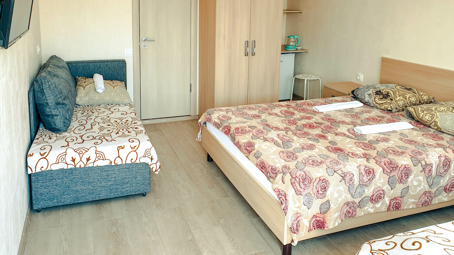 Комнаты для четверых